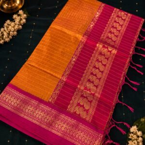 Checked Kalyani Cotton Sarees